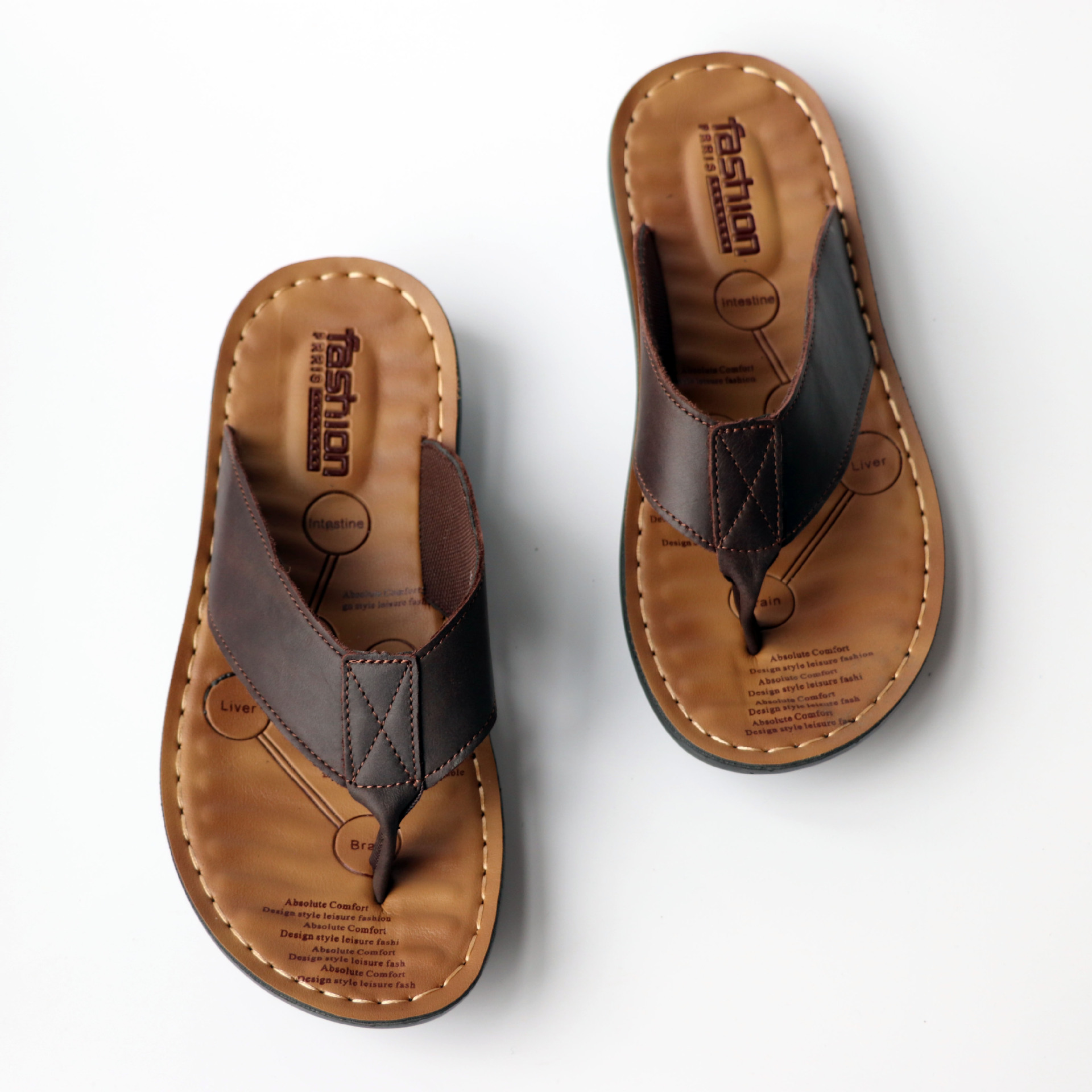 2026 Schoenen Lederen Heren Sl - Flip Flop Leather Men recensie en prijs