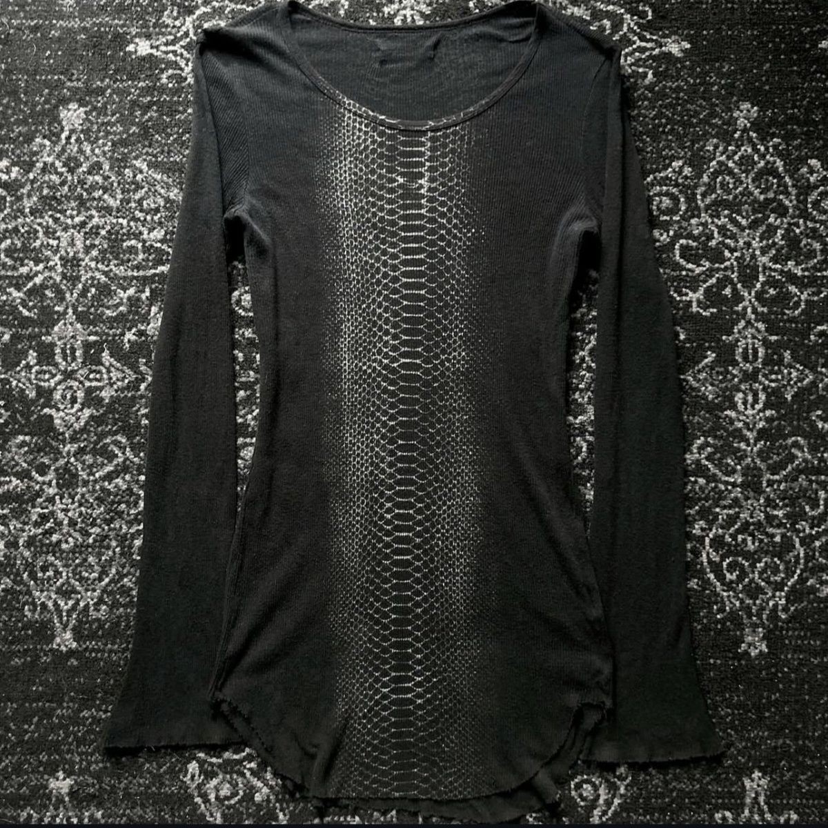 Tops met lange mouwen, zwarte  - Tee Graphic Print recensie en prijs