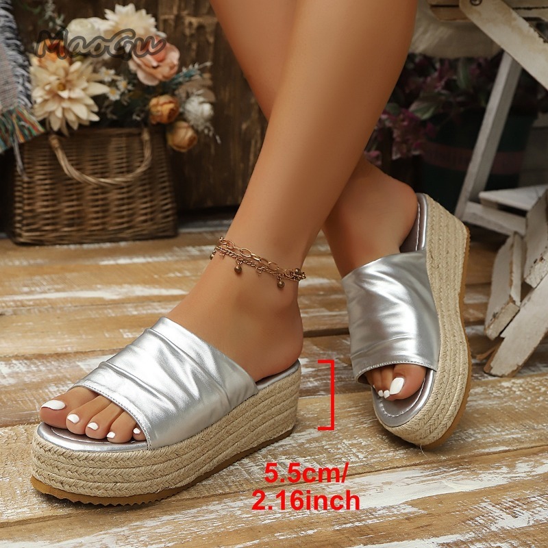 Dames Espadrille Wedge Slide S - Espadrille Slip On recensie en prijs