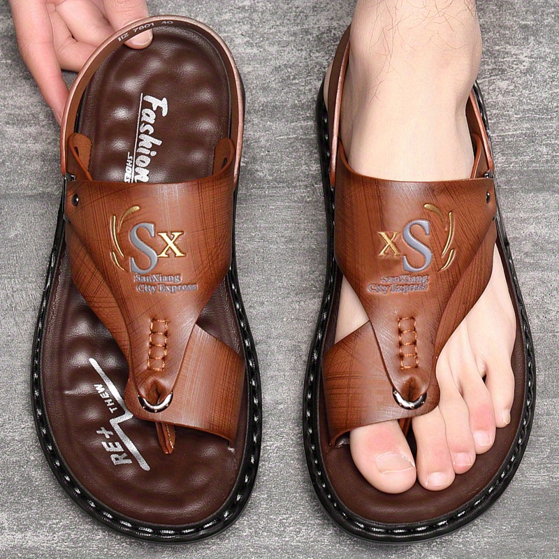 Leren slippers voor heren, nie - Flip Flop Leather Men recensie en prijs